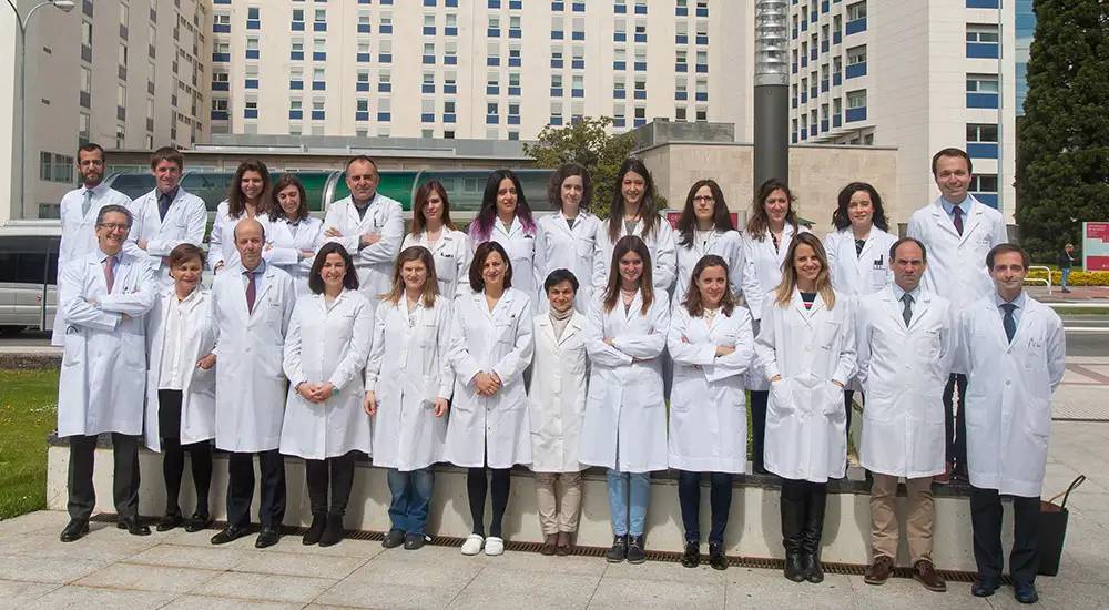 Equipo de médicos asistenciales e investigadores del mieloma múltiple. Clínica Universidad de Navarra Imagen del equipo de médicos asistenciales e investigadores del mieloma múltiple. Clínica Universidad de Navarra
