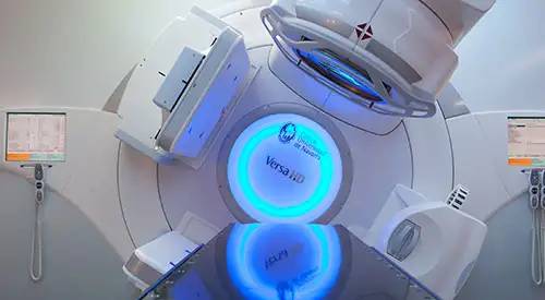 Imagen acelerador lineal radioterapia