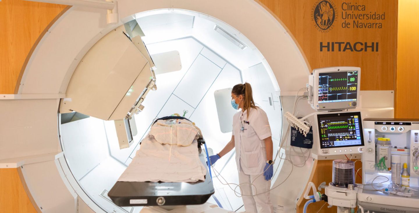 Imagen de la Unidad de Protonterapia de la Clínica Universidad de Navarra.