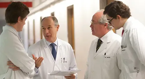img_residentes_docencia <p>Imagen médicos residentes de la Clínica Universidad de Navarra</p>