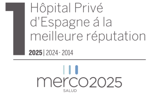 Image du logo Meilleur hôpital privé d'Espagne. Merco Salud 2025