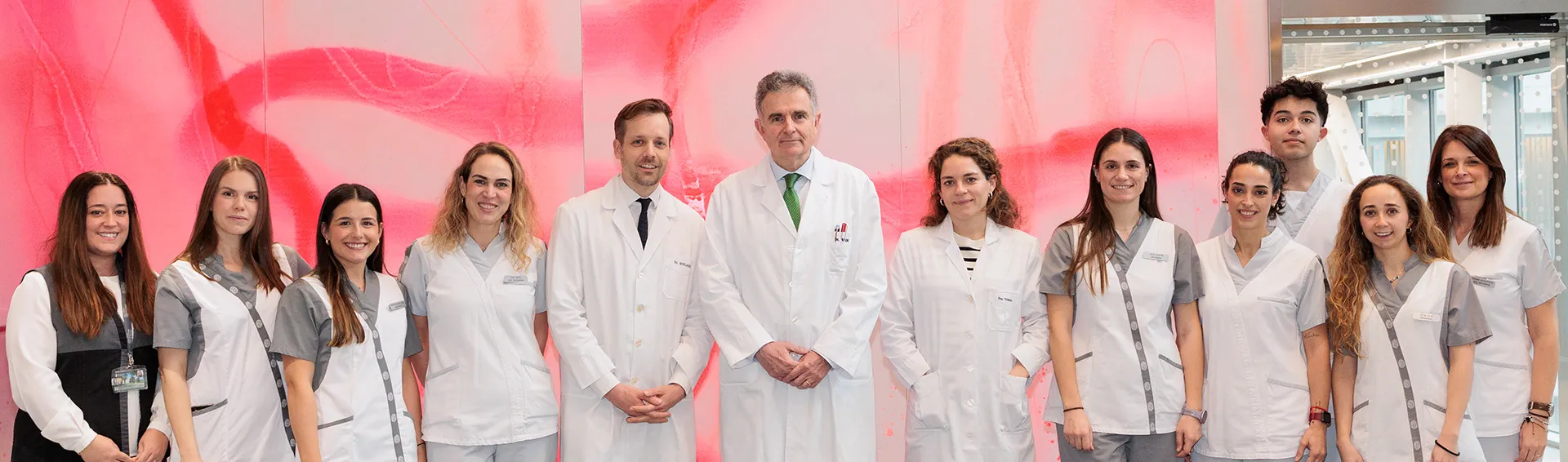 Imagen del equipo del departamento de Dermatología de la sede de Madrid de la Clínica Universidad de Navarra