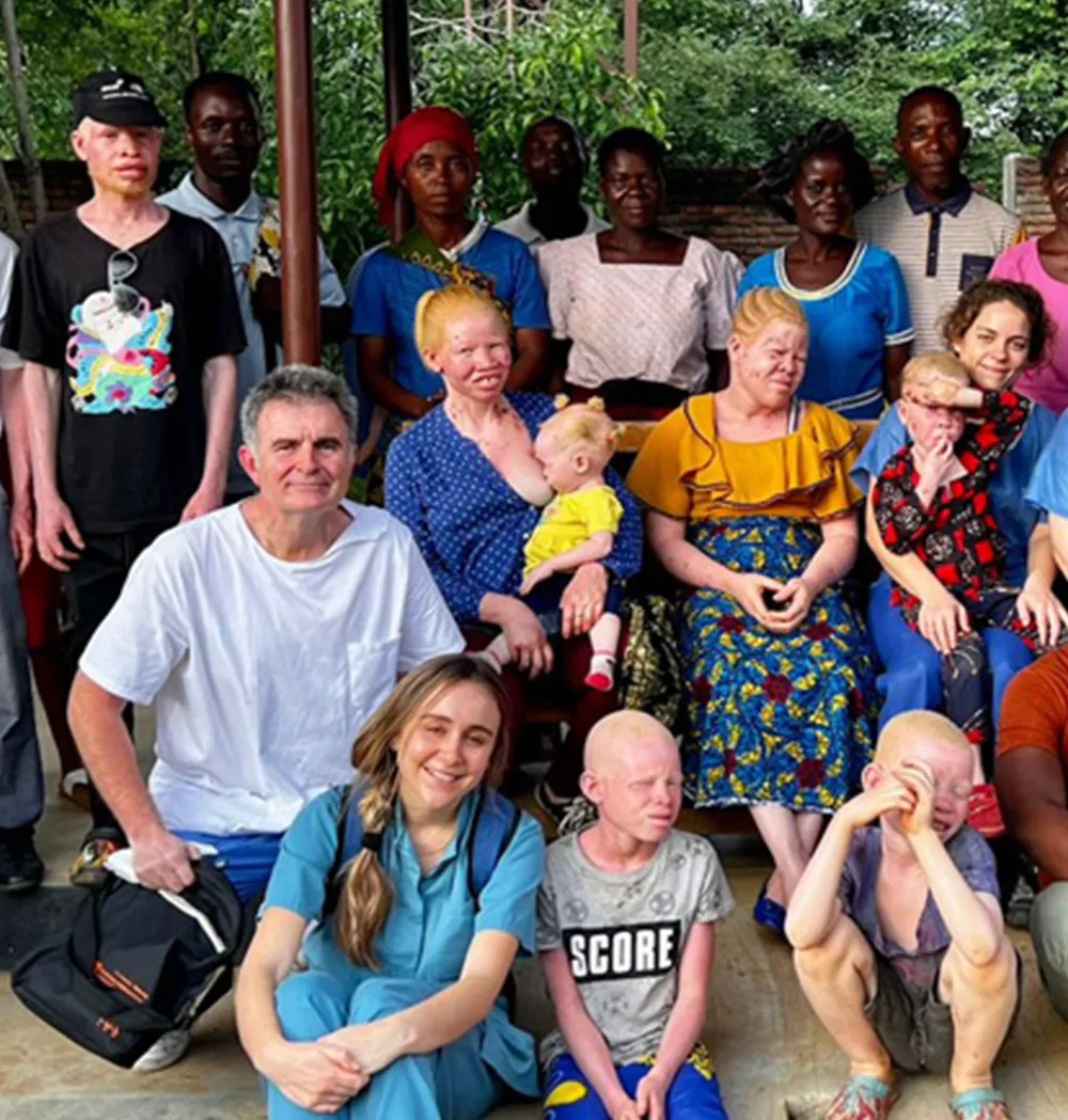 Imagen del proyecto solidario Dermalawi del departamento de Dermatología de la sede de Madrid de la Clínica Universidad de Navarra