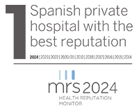 MRS 2024.Best Reputed Private Hospital Logo Logo image Best Private Hospital in Spain. MRS 2024
