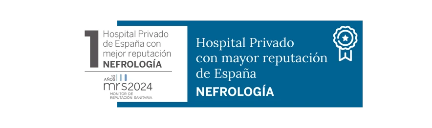 MRS 2024. Mejor hospital privado en Nefrología. Clínica Universidad de Navarra