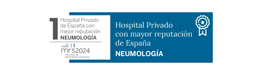 MRS 2024. Mejor Hospital Privado en Neumología. Clínica Universidad de Navarra