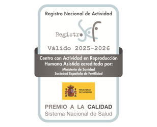 Sello reproducción humana asistida. Ministerio de Sanidad Imagen del sello de reproducción humana asistida. Ministerio de Sanidad