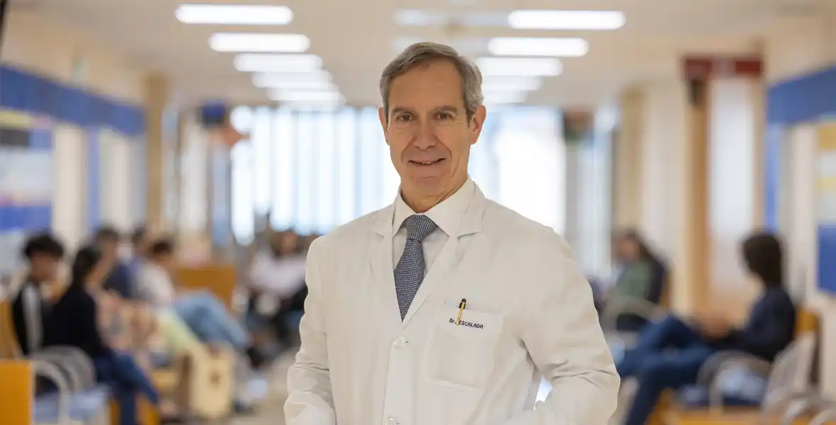 Imagen del Dr. Javier Escalada, director del Departamento de Endocrinología y Nutrición, nombrado presidente de la Comisión Nacional de Endocrinología y Nutrición.