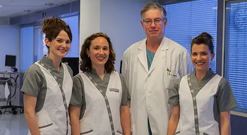 Equipo de cirugía cardiaca de la Clínica Universidad de Navarra