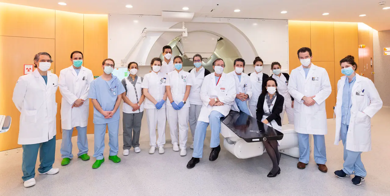 Equipo de la Unidad de Protonterapia del Cáncer Center Clínica Universidad de Navarra