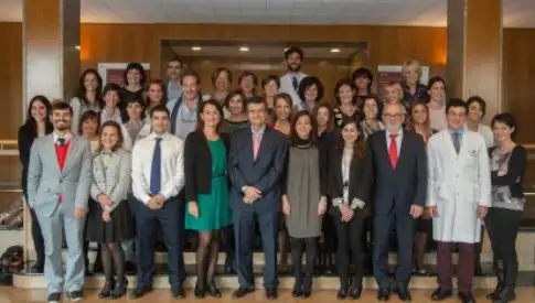 Participantes en la Jornada de Aniversario de la Unidad de Psiquiatría Infantil Imagen de los participantes en la Jornada por el 15 Aniversario de la Unidad de Psiquiatría Infantil y Adolescente de la Clínica Universidad de Navarra