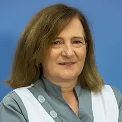 Ana Larumbe. Medicina Paliativa Imagen de Ana Larumbe, enfermera de la Unidad de Medicina Paliativa de la Clínica Universidad de Navarra