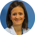 Dra. Marta Gimeno. Tutora de residentes de Oncología Radioterápica